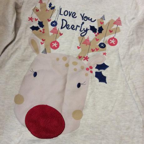 Bavlněné vánoční tričko/tunika, 128