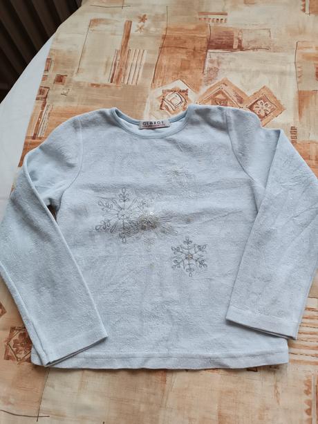 Dívčí tričko dlouhý rukáv george, george,116