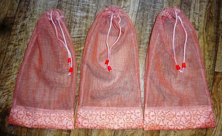 Pytlíky dárkové, na potraviny či skladování 3 ks,