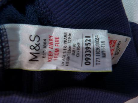 Mikina vel.86, marks & spencer,86