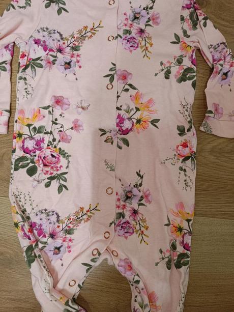 Růžový overal s květy 86 next, next,86