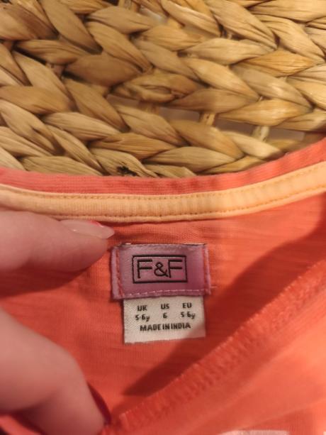 Tričko s písmenem a, f&f,116