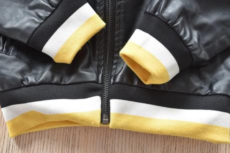 Bunda koženková vel. 8 let, 128