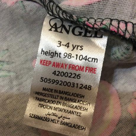 Bavlněné šaty s neon plameňáky a kolibříky, evie angel,104