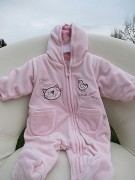 Bavlněná kombinéza zateplená, 62