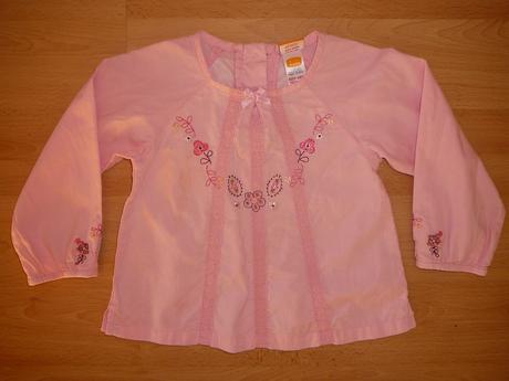 Vyšívaná košilka, mini mode,80