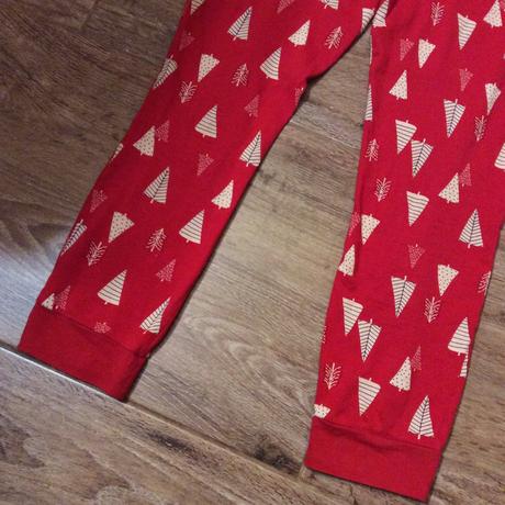 Domácí bavlněné kalhoty/tepláky se stromečky, f&f,146