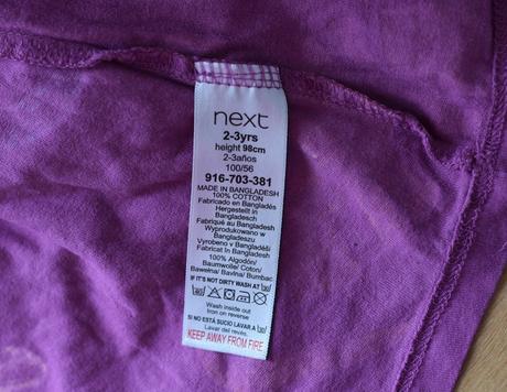 Šaty vel. 2 - 3 roky, next,98