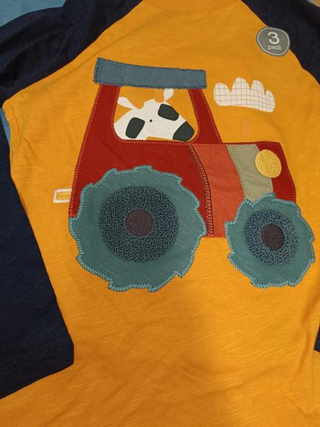 Trička s traktorem 122 next, next,122