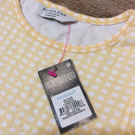 Nové letní bavlněné šaty, primark,104