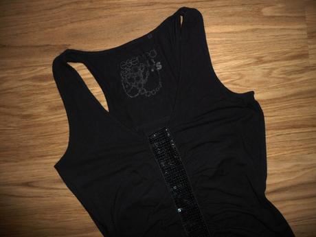 Dámské černé tílko reserved vel.xs, reserved,xs