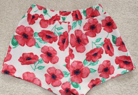 Op731. kraťasy s vlčími máky, f&f,104