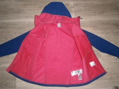 Softshellová bunda vel. 134-140, decathlon,134