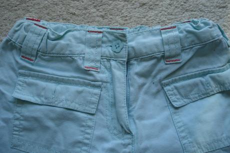 Plátěné kratasy, gymboree,116