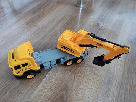 Hračka stavební auto.,