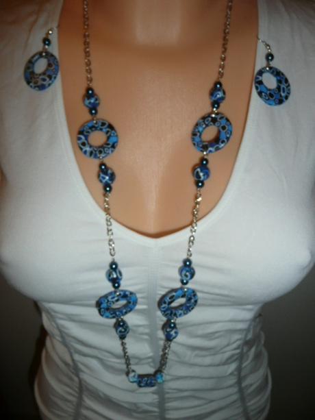 Set řetízek - náhrdelník + náušnice, 