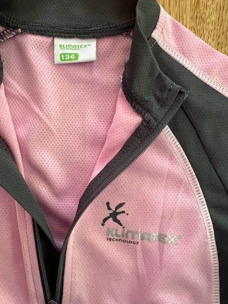 Cyklodres & sportovní triko klimatex vel. 134, klimatex,134