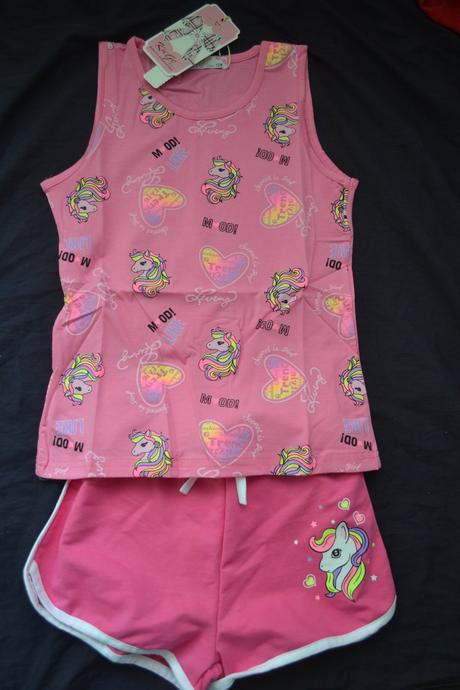 Letní set bavlna,tričko kugo a kraťasy v.128, kugo,128