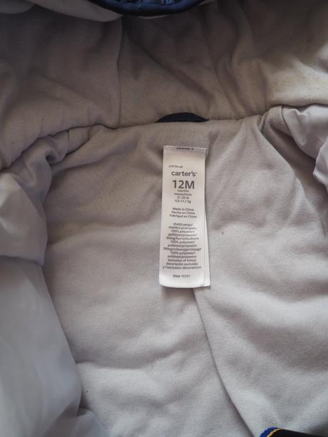 Zimní kombinéza vel 80, carter's,80