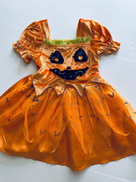 An10/ kostym šaty dýně - v.1/2 roky, 