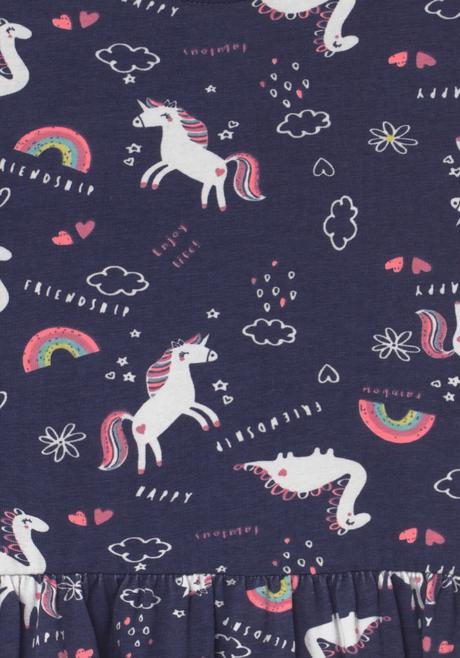 Jednorožčí šaty happygirls, 110