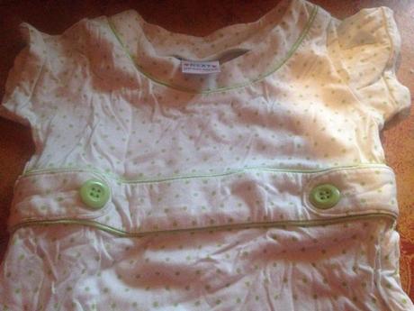 Dívčí tričko puntíky vel. 86 - 92, next,86