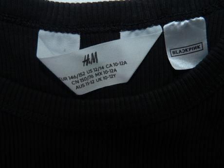 Hm blackink tričko vel. 146/152, h&m,146