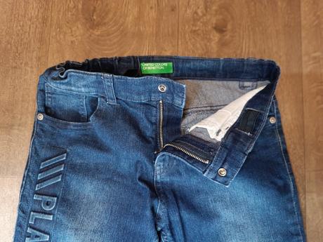 Chlapecké džíny,united colors of benetton,vel.150, 146