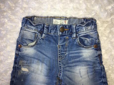 Modré rifle/džíny zara, zara,80