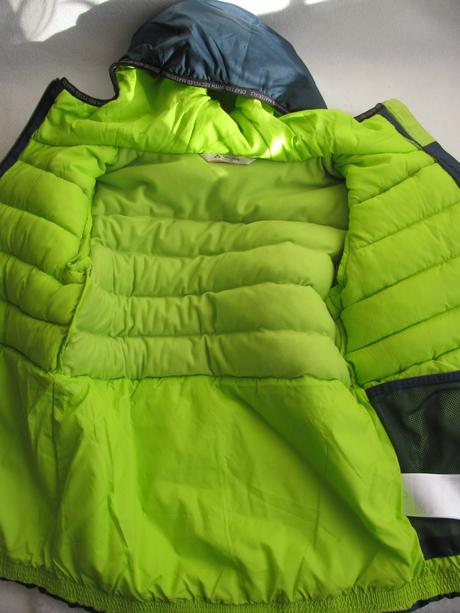 Chlapecká zimní bunda s kapucí vaude, 140