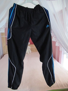 Šusťákové kalhoty, adidas,164