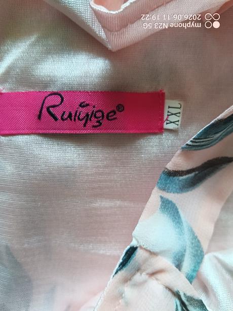 Šaty maxi dlouhé zn."ruiyige" vel."xxl", xxl