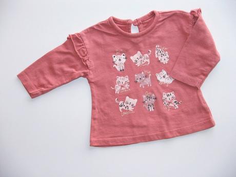H664 dívčí tričko se zvířátky vel. 56, george,56