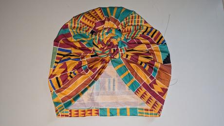 Ch15 bavlněná čepice, turban one size, 