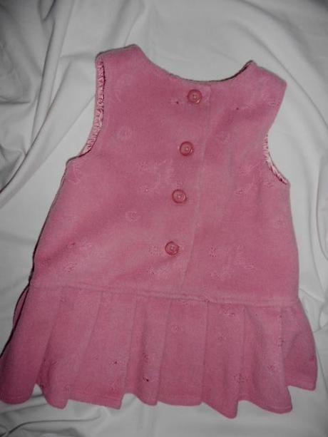 Nádherné skládané flízové šaty, next,74