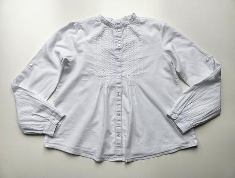 Vzorovaná halenka s dlouhým rukávem vel. 152, zara,152