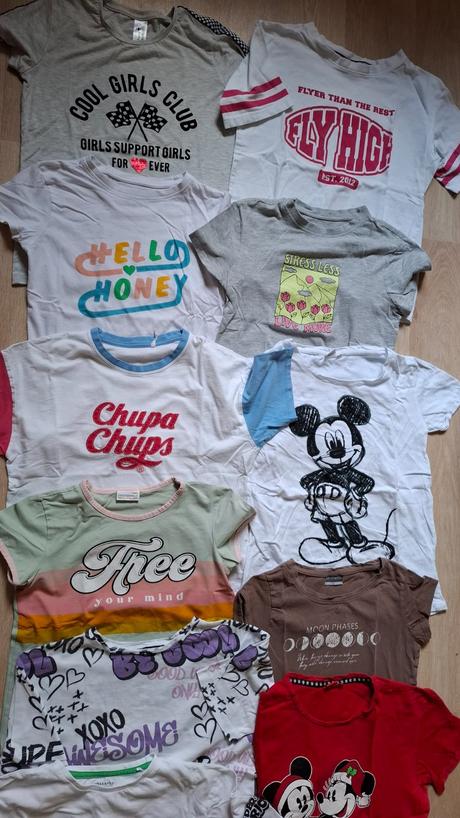 11x triko tričko trička trika i jednotlivě, 158
