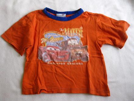 Triko s mcqueenem a burákem, disney,92