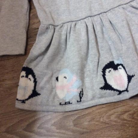 Teplé svetříkové šaty s ptáčky, tu,110