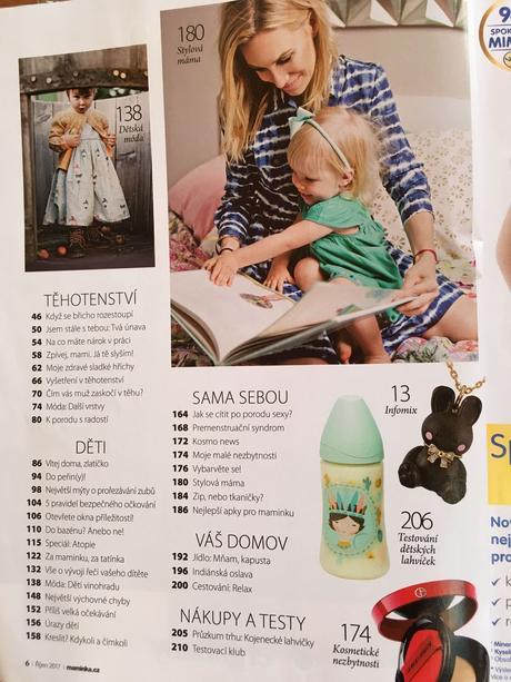 Časopis maminka 7-12/2017 (6 ks),