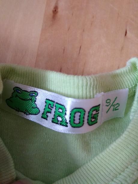 Body vel. 9-12 měs., frog,74