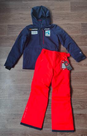 Bunda phenix a nové kalhoty helly hansen vel.152, helly hansen,152