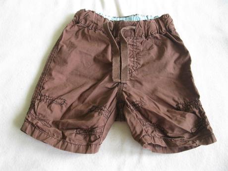 Hnědé kratasy, h&m,74