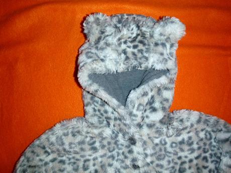 Luxusní teploučké pončo s ouškama - zvířecí motiv, next,92