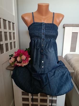 Džínový overal, denim co,36
