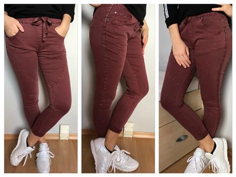 Skinny kalhoty, vel. s/m, s