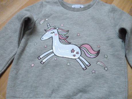 Mikina jednorožec 4-5, primark,110