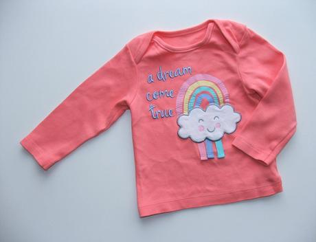 W29 tričko s duhou vel. 80, nutmeg,80