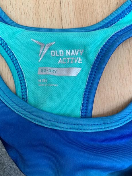 Sportovní tílko & top old navy active vel. 122/128, old navy,122