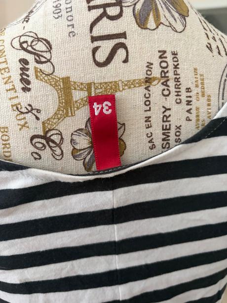 Krátké pruhované šaty / plážové šaty h&m velikost, h&m,34
